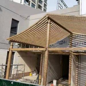 安徽省合肥市门头木纹漆施工案例分享